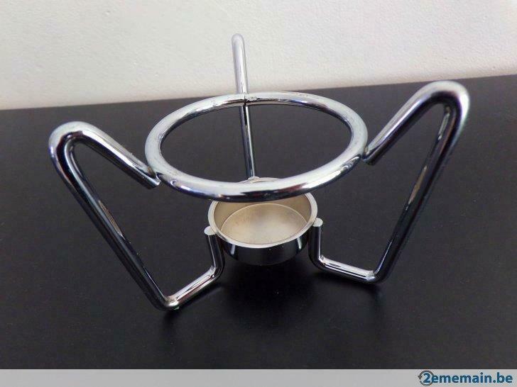 Porte-bougie / réchaud neuf en métal solide, Enlèvement ou Envoi, Bougie, Métal, Neuf