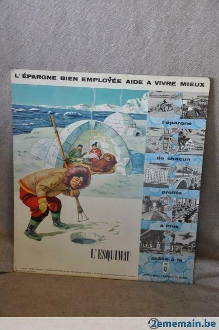 §  ancien panneau cger "l'esquimau", Collections, Enlèvement ou Envoi, Utilisé
