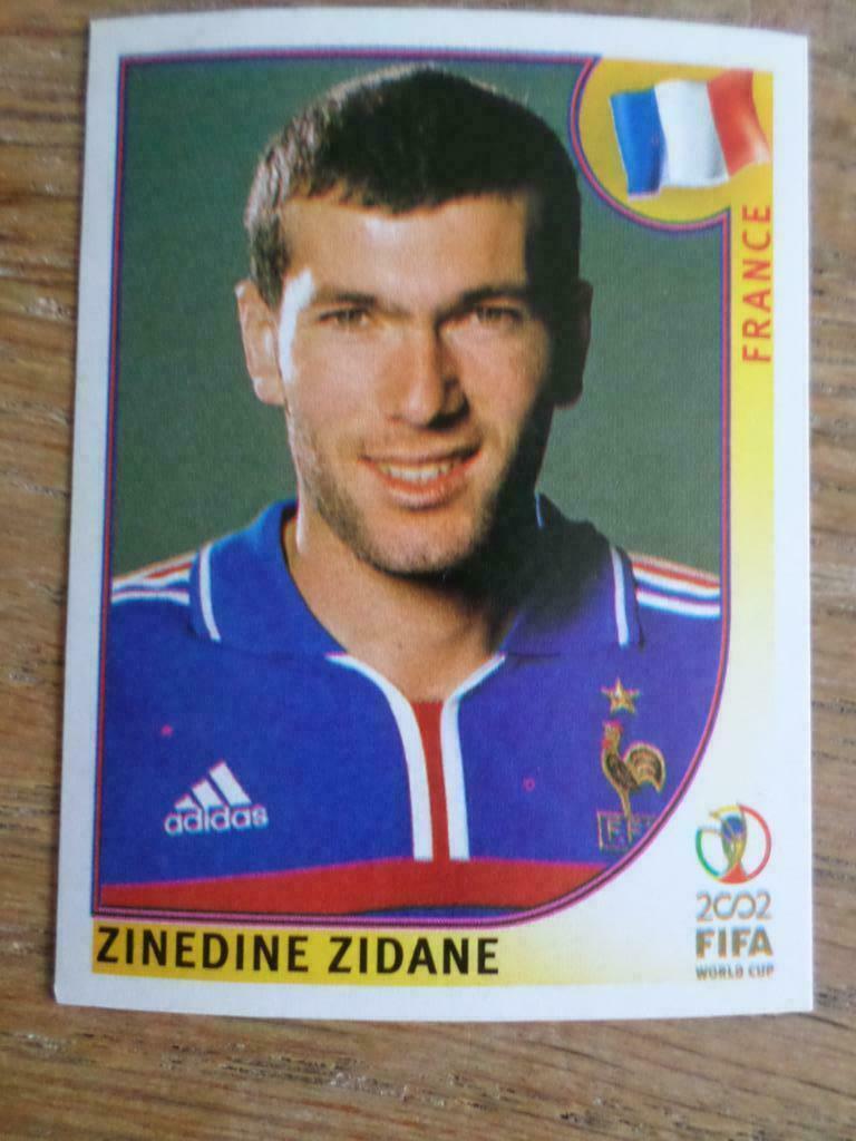 Zinedine ZIDANE (France) Panini WK 2002 Corée-Japon nº38., Enlèvement ou Envoi, Neuf, Sport