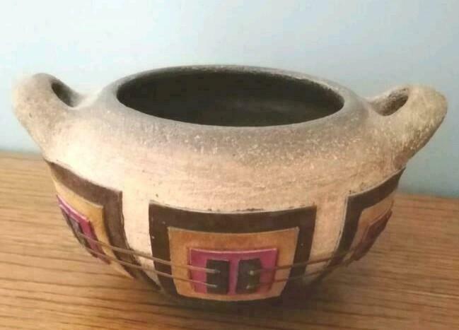 Prachtige zeldzame, unieke vaas! Band van kunstaardewerk, fl, Antiek en Kunst, Ophalen