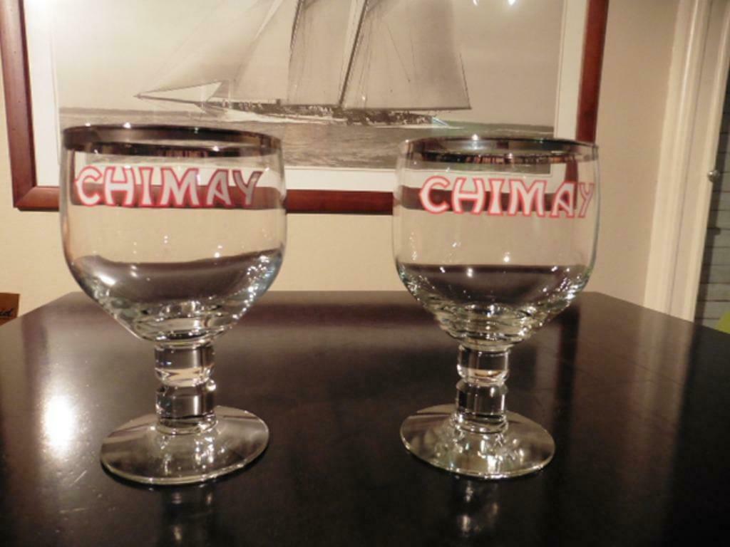 Chimay glas, Enlèvement ou Envoi, Comme neuf, Verre à bière