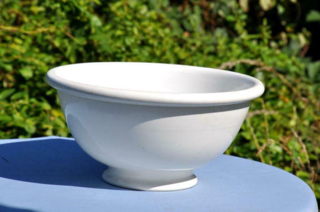 § grande jatte de pharmacie faience blanche Maastricht, Antiquités & Art, Enlèvement ou Envoi