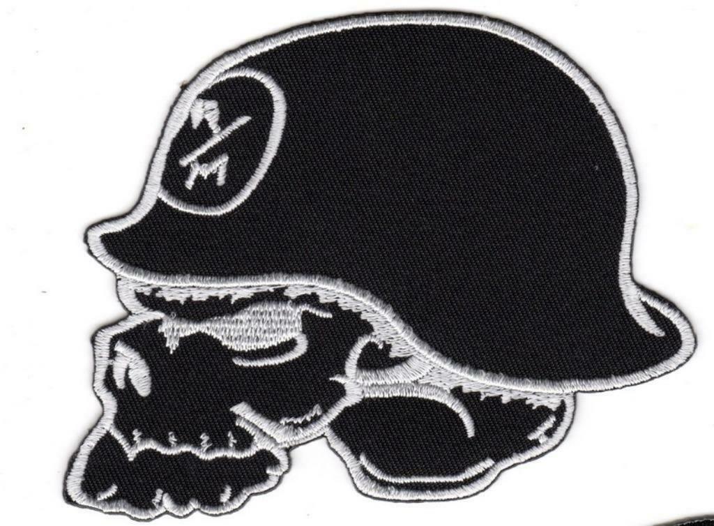 Patch Metal Mulisha Skull - Zwart - 110 x 80 mm, Ophalen of Verzenden, Nieuw zonder kaartje, Overige typen