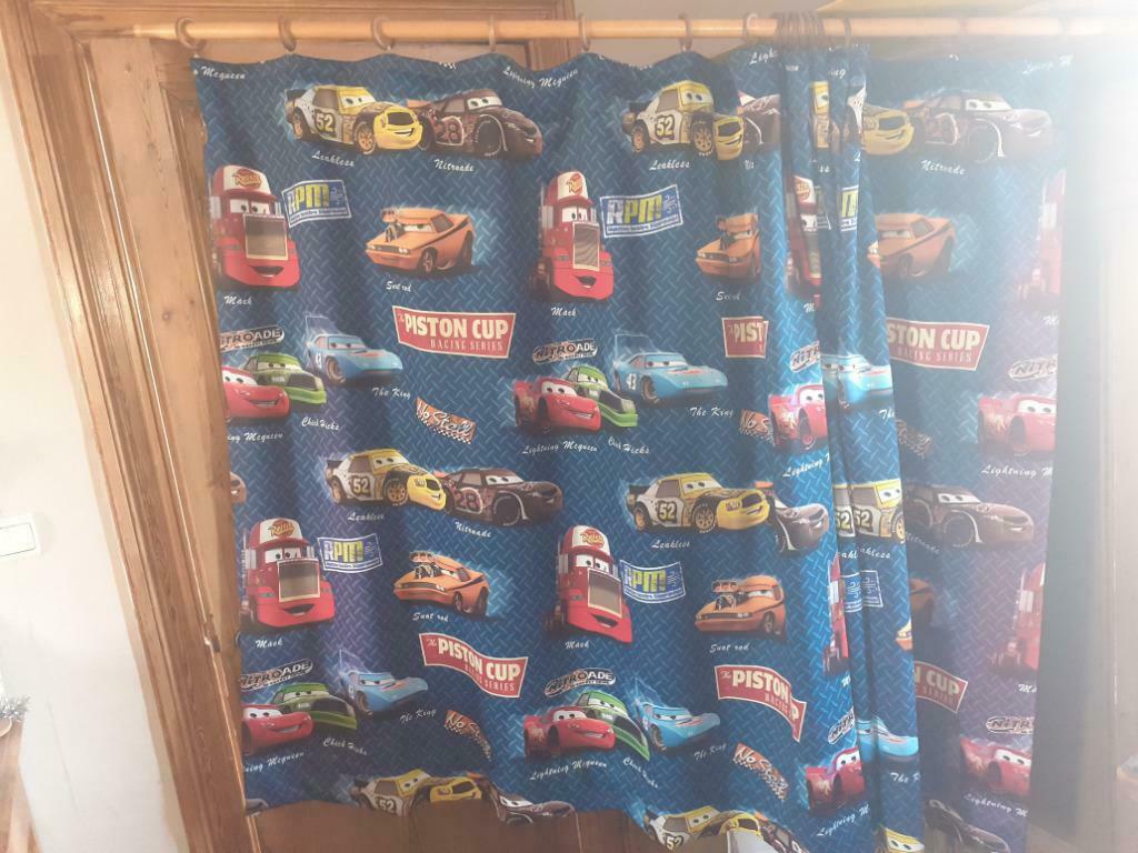 tentures chambre enfant - CARS, Maison & Meubles, Enlèvement ou Envoi, Utilisé, 100 à 150 cm, 100 à 150 cm