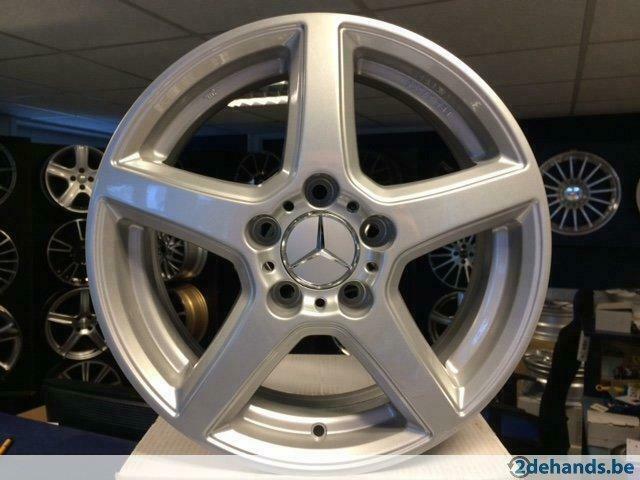 NIEUWE 16 inch 5x112 aluminium sportvelgenset voor Mercedes, Ophalen of Verzenden, Nieuw, 16 inch, Velg(en)