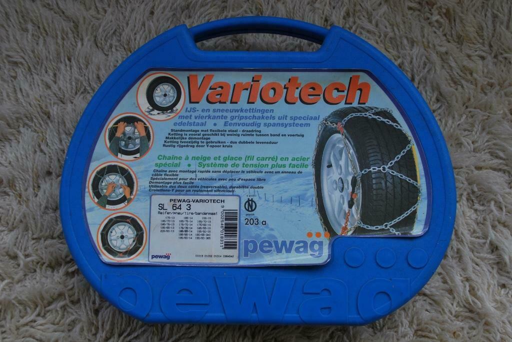Sneeuwkettingen PEWAG Variotech SL64 NIEUW!, Auto-onderdelen, Ophalen, Nieuw, Renault