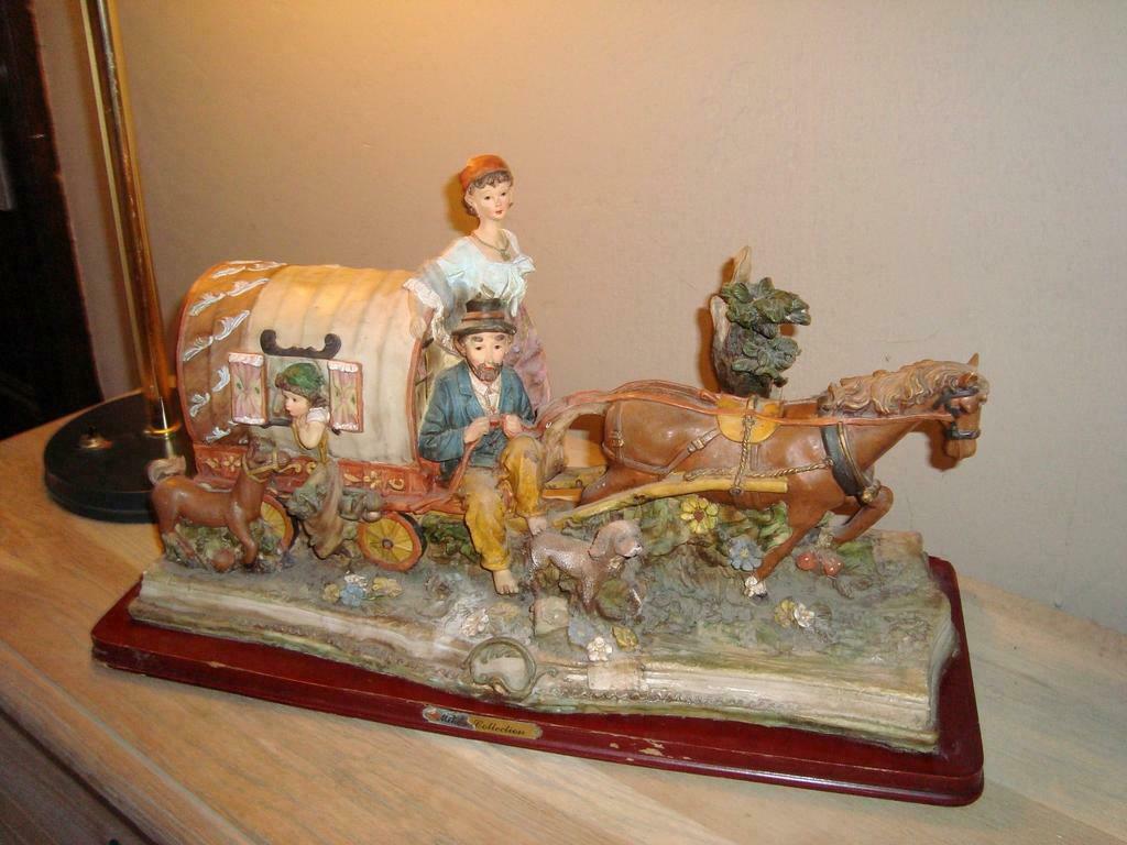 scéne gitane en résine "Mike's collection", Enlèvement, Utilisé