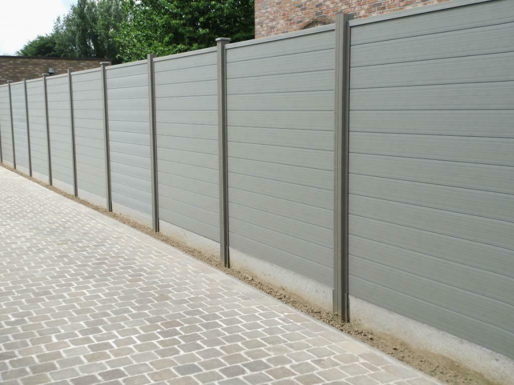 Duofuse tuinafsluitingen / Omheiningen in Houtcomposiet..., Tuin en Terras, Schuttingen, Ophalen, Nieuw, Overige materialen