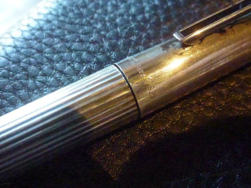 925 sterling zilver Dupont Paris Stylo viltstift, Verzamelen, Pennenverzamelingen, Gebruikt, Fineliner, Overige merken, Verzenden