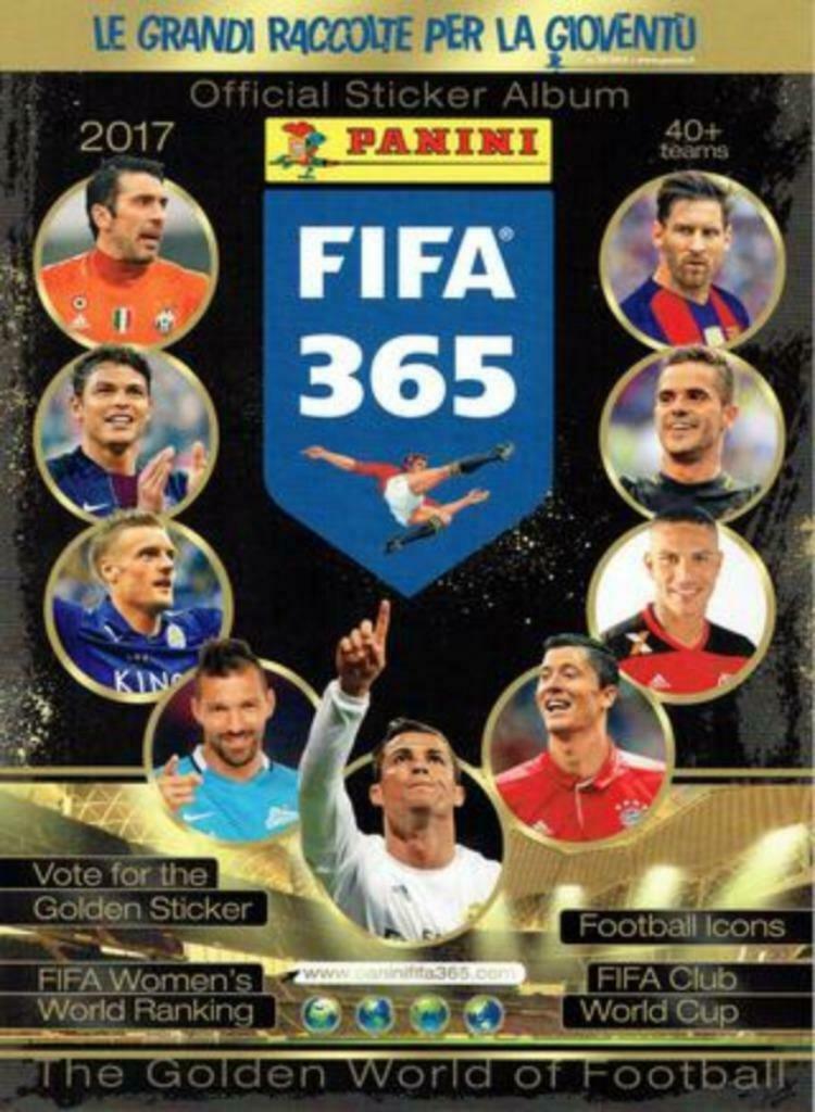 Panini stickers FIFA 365 2017, Envoi, Neuf, Affiche, Image ou Autocollant
