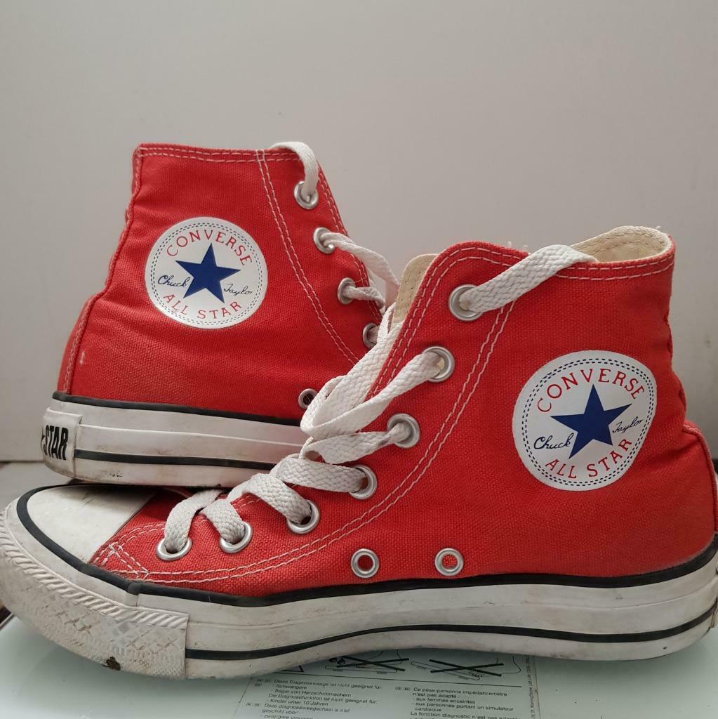 Rode Converse schoenen maat 37, Ophalen, Converse, Sneakers, Gedragen