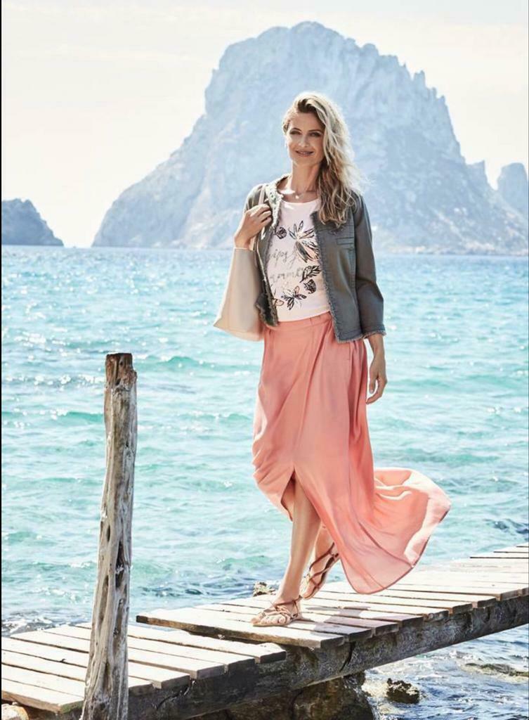 MAYERLINE, maxi rok, maat 50, Kleding | Dames, Rokken, Ophalen of Verzenden, Zo goed als nieuw, Maat 46/48 (XL) of groter