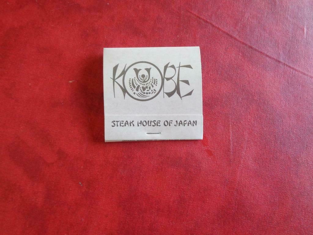 Pochette allumettes USA. "HIBACHI COOKING". Vintage, Verzenden, Gebruikt, Luciferdoosjes of -merken