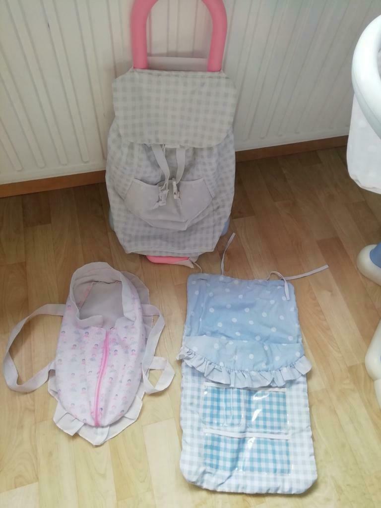 Ensemble de poupée Berchet, Enfants & Bébés, Enlèvement ou Envoi, Comme neuf, Baby Pop