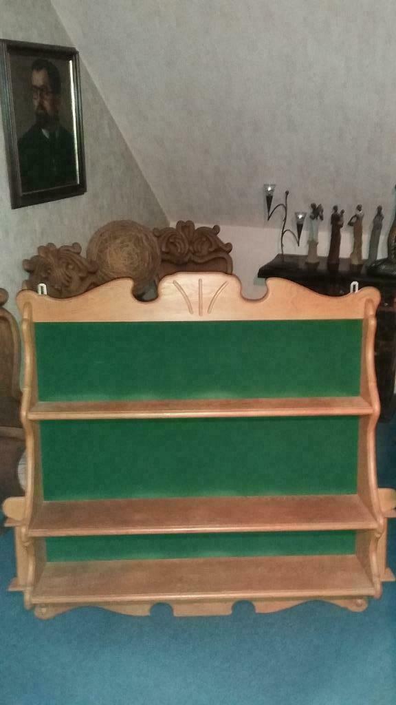 Caligéne massief eiken hangbank, Maison & Meubles, Enlèvement, Comme neuf