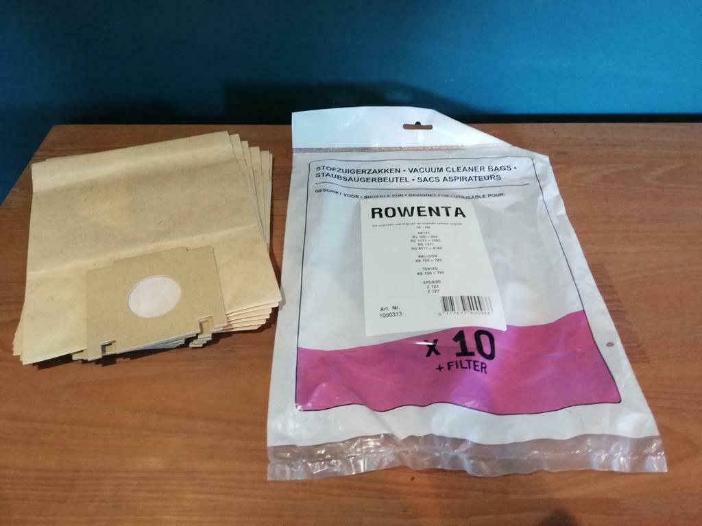 6 sacs pour aspirateur Rowenta, Ophalen, Nieuw, Stofzak, Stofzuiger