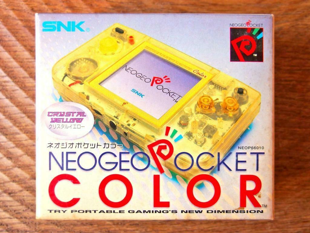 Neo Geo Pocket Color Crystal Yellow / snk neogeo japan, Enlèvement ou Envoi, Utilisé