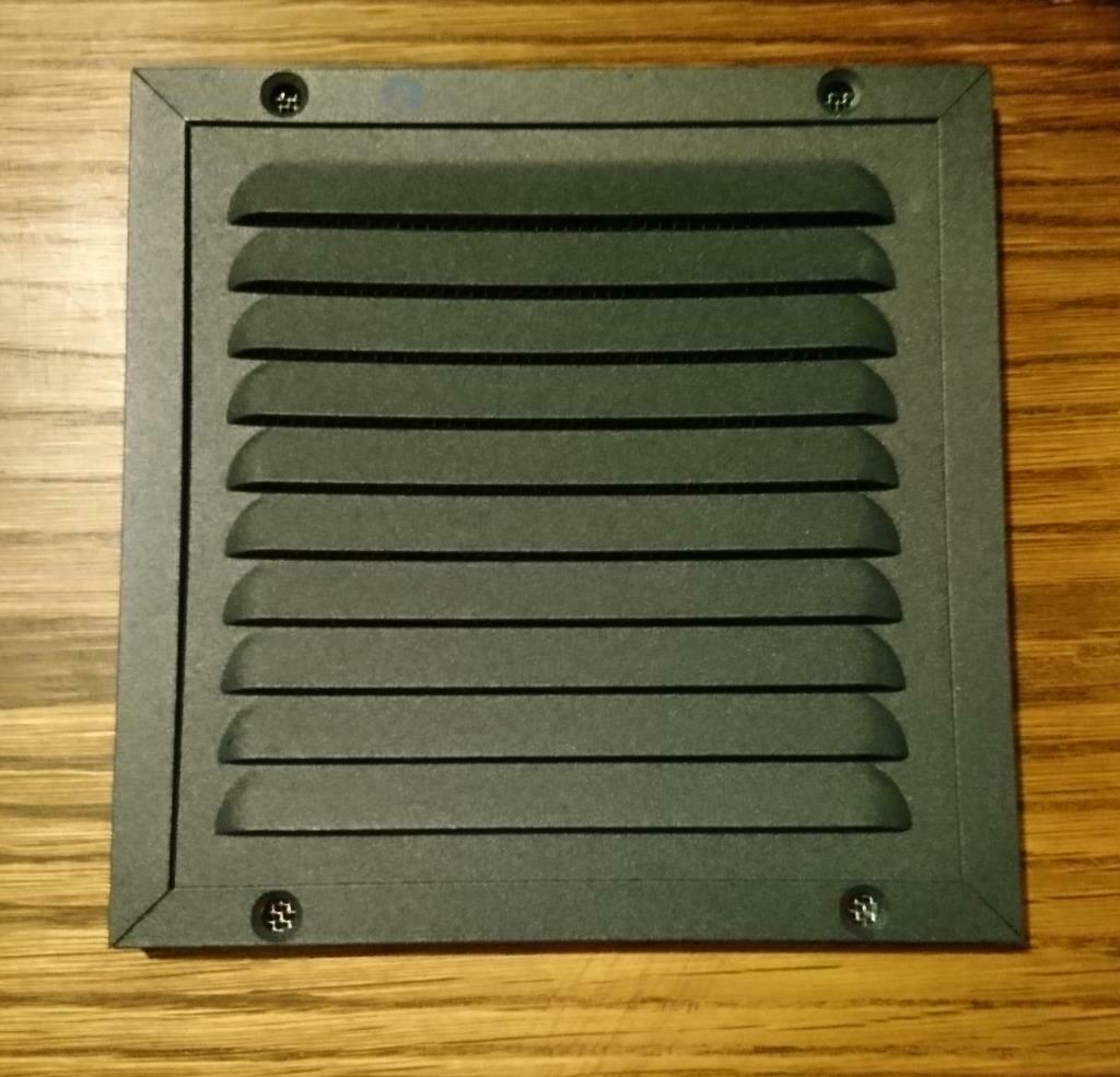 Grille aération alu 155x155mm, Bricolage & Construction, Ventilation & Extraction, Enlèvement ou Envoi, Neuf