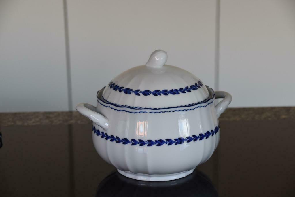 NORITAKE : serie Simplicity in Blue - Soepterrine, Huis en Inrichting, Keuken | Servies, Ophalen of Verzenden