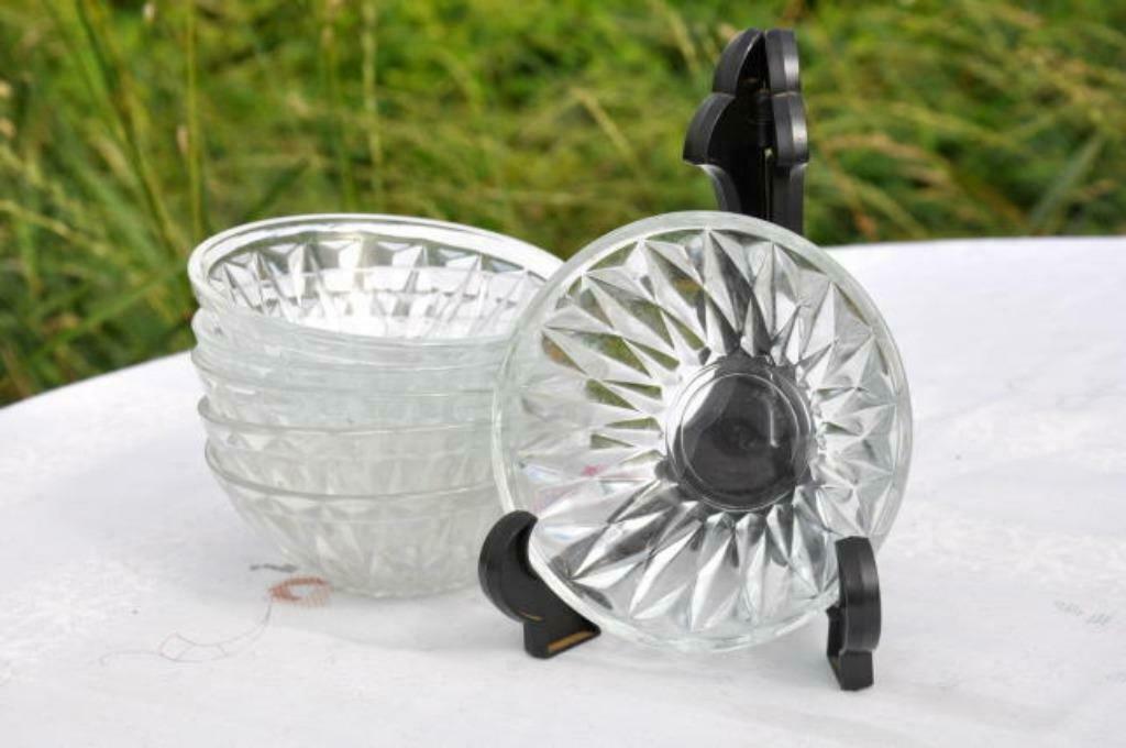 §  7 raviers salade de fruits modèle 2, Enlèvement ou Envoi, Comme neuf, Verre, Récipient(s)