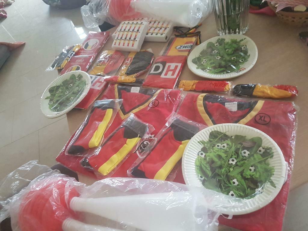 Lot publicitaire diables rouges, Ophalen of Verzenden, Zo goed als nieuw