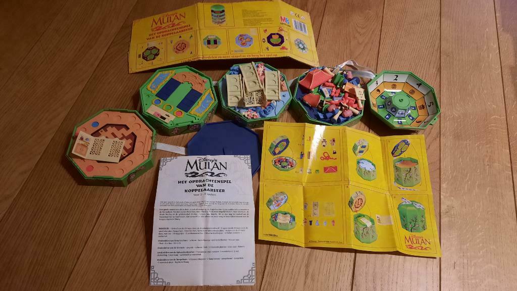 Disney's Mulan Het opdrachtenspel van de koppelaarster, Kinderen en Baby's, Speelgoed | Educatief en Creatief, Ophalen, Gebruikt