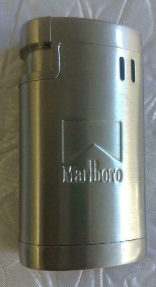 Briquet publicitaire aansteker Marlboro inox, Enlèvement ou Envoi, Comme neuf, Briquet