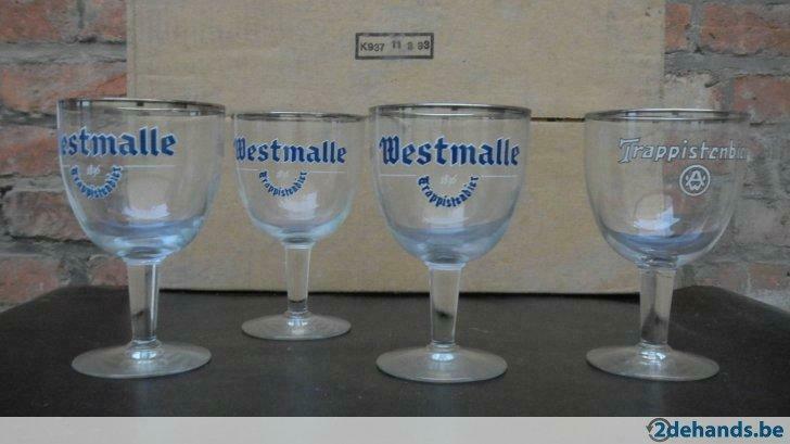 4 Trappist glazen, Gebruikt