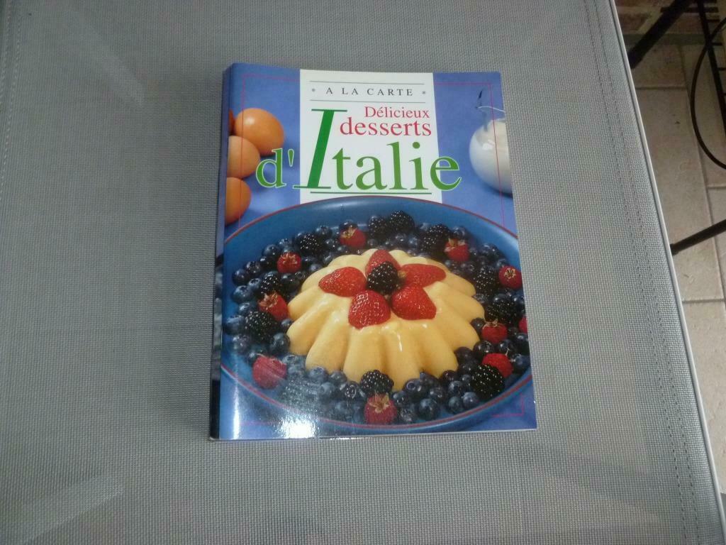 livret délicieux desserts d'Italie, Boeken, Kookboeken, Ophalen of Verzenden, Nieuw, Italië, Taart, Gebak en Desserts