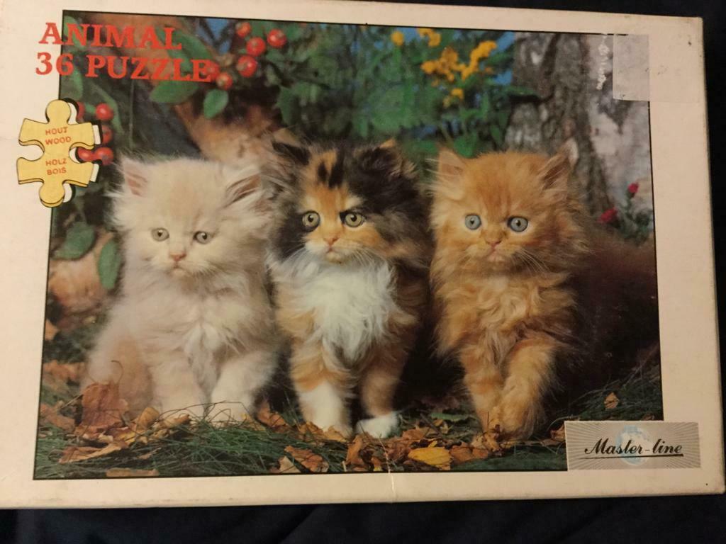 Keuze uit 3 houten (vintage) puzzels, Kinderen en Baby's, Speelgoed | Kinderpuzzels, Van hout, Ophalen of Verzenden
