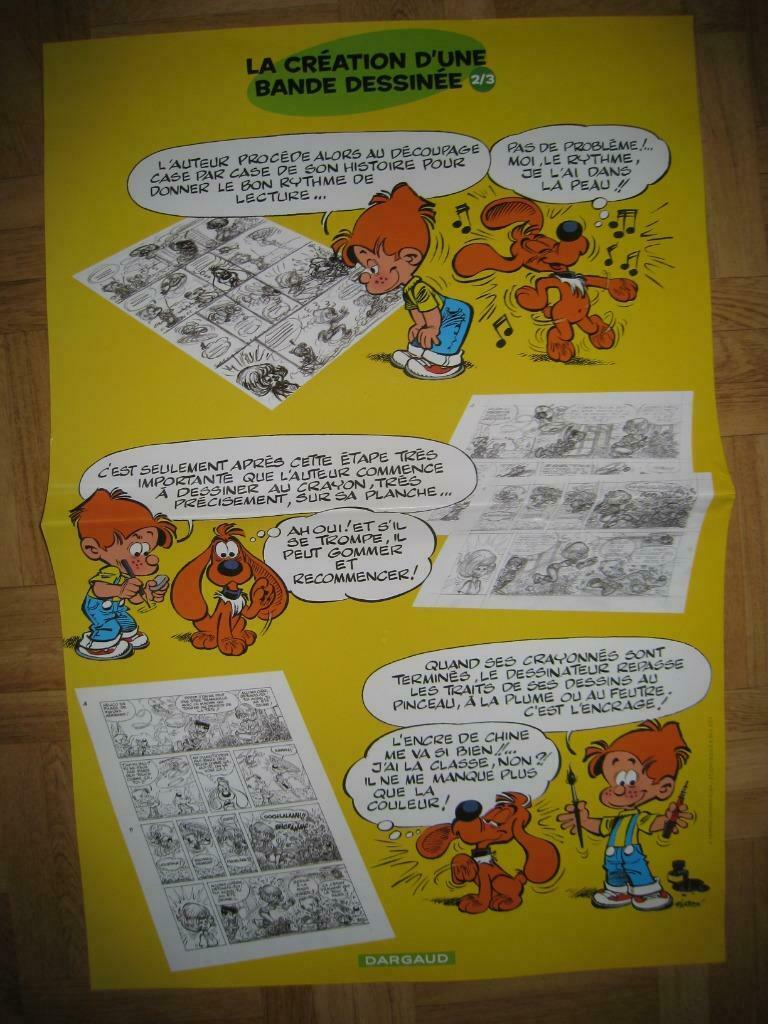 BOULE ET BILL ROBA VERRON AFFICHE BD DESSIN INEDIT, Livres, Neuf, Enlèvement ou Envoi, Une BD, Roba