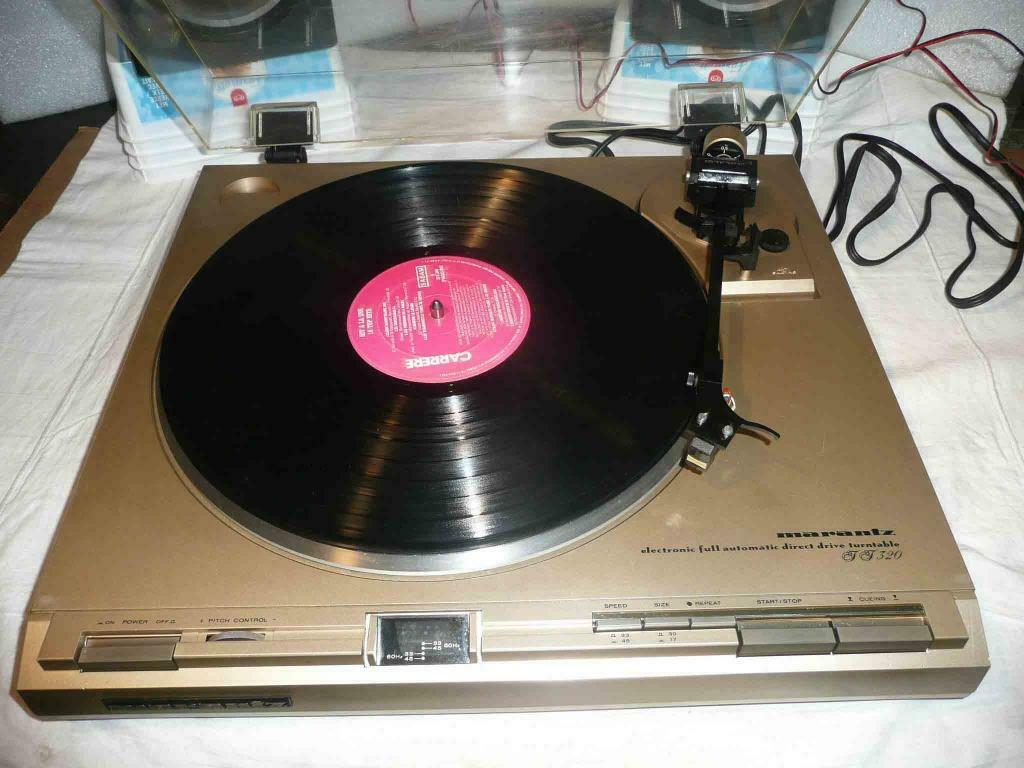 tourne disque Marantz TT320 Direct Drive full automatic, TV, Hi-fi & Vidéo, Tourne-disques, Enlèvement ou Envoi, Utilisé, Autres marques