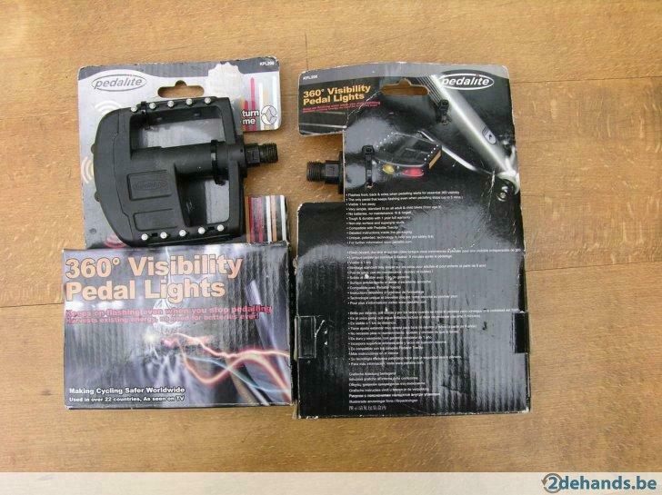 Pedalite fiets trappers (pedalen), Ophalen, Nieuw, Crankstel of Pedalen