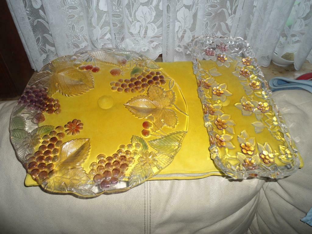 Paire d'objets verre ou  cristal Excellent état., Antiquités & Art, Antiquités | Verre & Cristal, Enlèvement ou Envoi