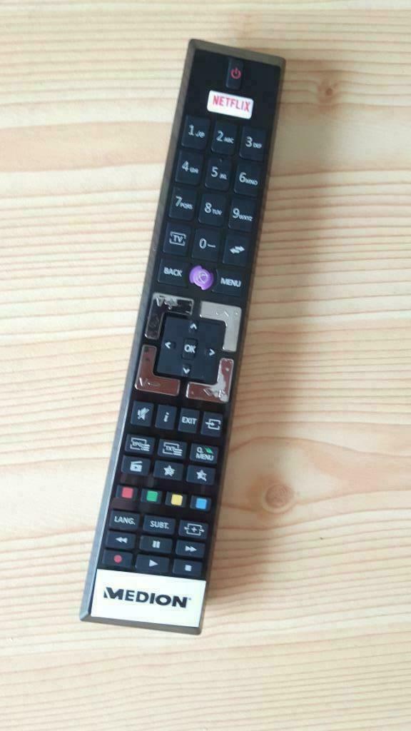 MEDION AFSTANDSBEDIENING 4K LED SMART TV, Ophalen of Verzenden, Nieuw, Origineel, Tv