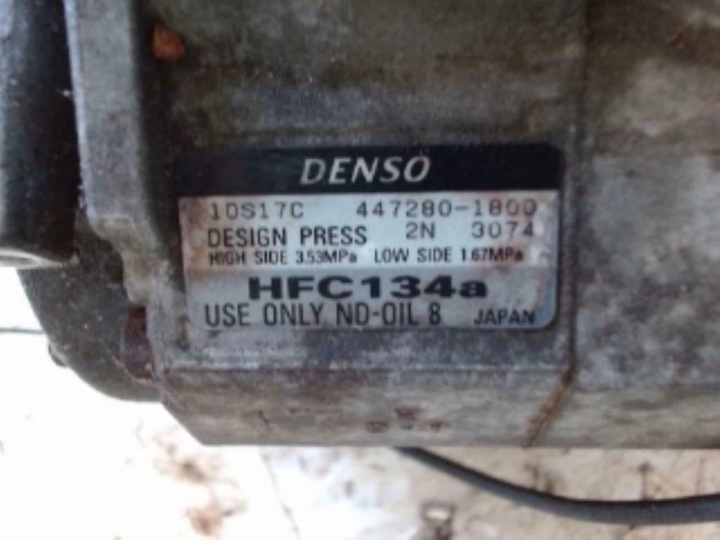 Compresseur De Climatisation Iveco Daily 447280-1800 Denso 2, Enlèvement ou Envoi, Utilisé, Iveco, Moteur et Accessoires