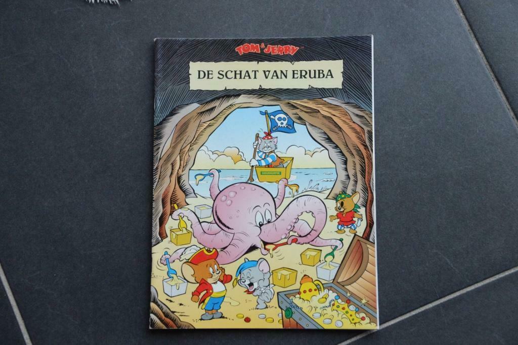 Strip Tom en Jerry:  "De schat van Eruba"., Boeken, Eén stripboek, Ophalen of Verzenden, Zo goed als nieuw