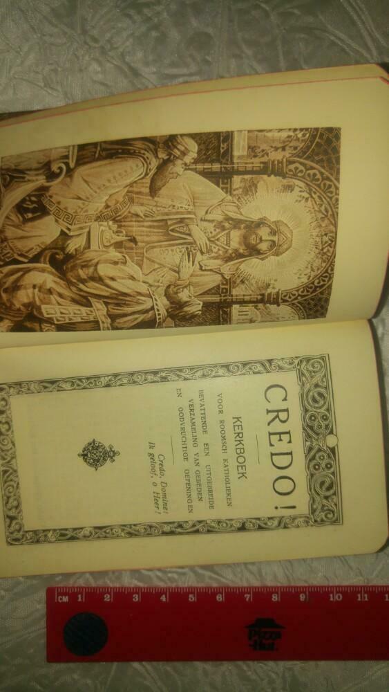 Missel Credo !  Kerkboek J.Thys Néerlandais  17 juin 1931, Verzamelen, Ophalen of Verzenden, Zo goed als nieuw