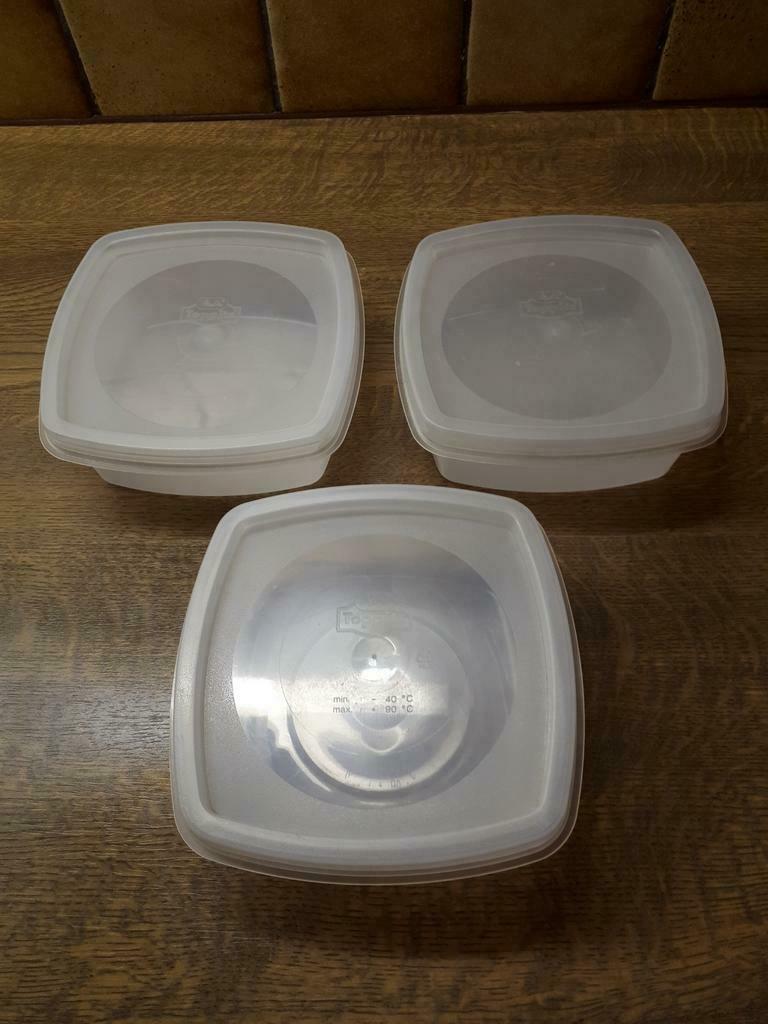 3 kleine bewaardozen Melitta Toppits, Huis en Inrichting, Keuken | Servies, Ophalen of Verzenden, Zo goed als nieuw