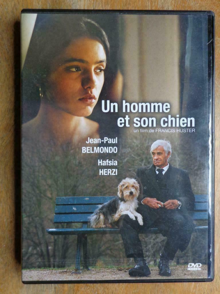 )))  Un Homme et son Chien  //  J-P Belmondo / Rare   (((, Tous les âges, Enlèvement ou Envoi, Comme neuf, Autres genres