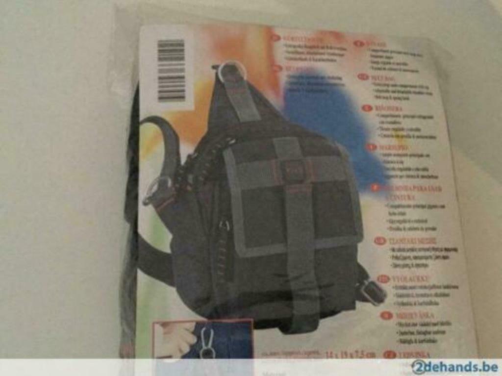 Heuptasje (NIEUW), Ophalen of Verzenden, Nieuw, Zwart, Overige typen