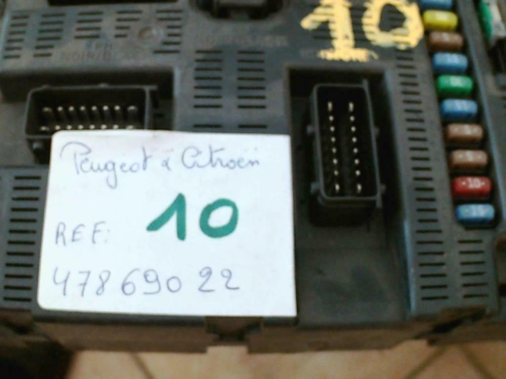 Boitier fusibles Peugeot & Citroën 9663798280 (10), Autos : Pièces & Accessoires, Enlèvement ou Envoi, Utilisé, Citroën