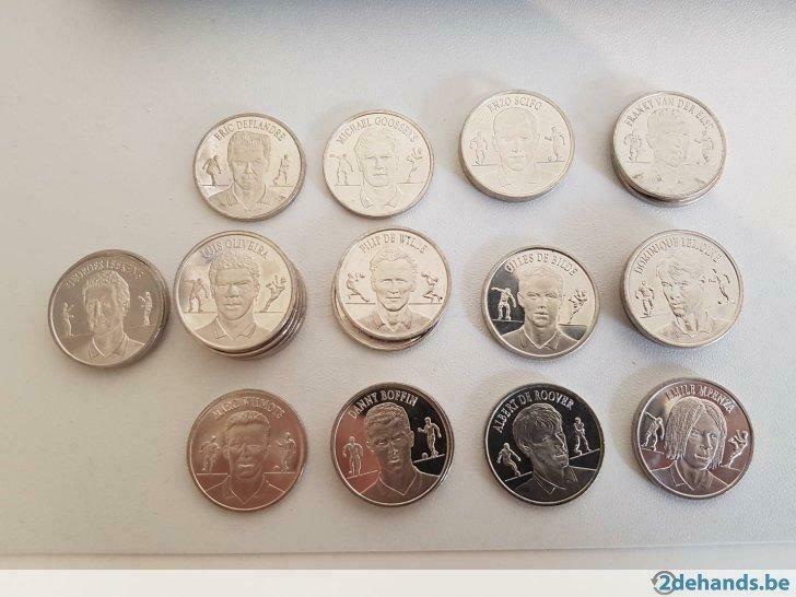 Rode Duivels verzamelmunten 1997, Collections, Enlèvement, Neuf