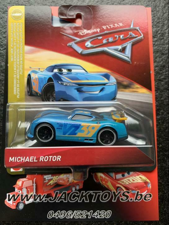 Cars Disney Michael Rotor, Kinderen en Baby's, Speelgoed |Speelgoedvoertuigen, Ophalen of Verzenden, Nieuw
