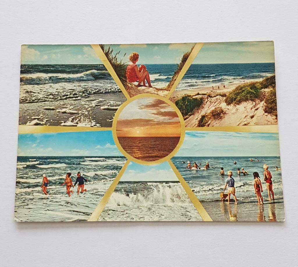 2 Cartes postales de Westende ( Belgique ), Enlèvement ou Envoi, 1960 à 1980, Affranchie, Flandre Occidentale