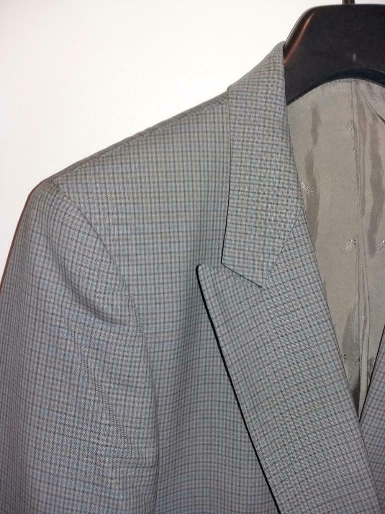 Vintage Double breasted colbert van zuiver wol - Blazer, Kleding | Heren, Ophalen of Verzenden, Zo goed als nieuw, Maat 48/50 (M)