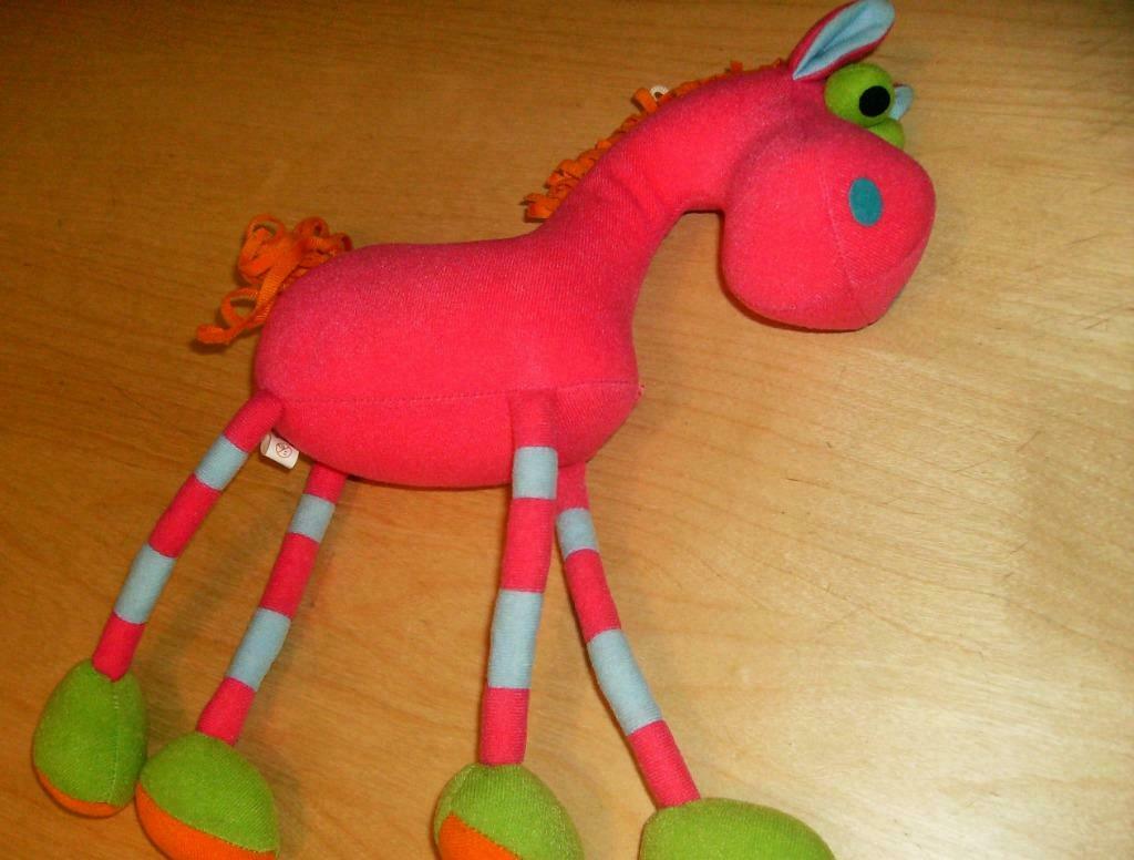 stoffen roze paardje, Enlèvement ou Envoi, Utilisé, Cheval