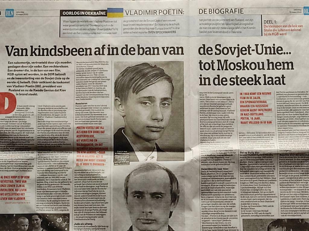 VLADIMIR POETIN :De biografie in 3 delen. Inhoud, zie foto's, Enlèvement ou Envoi, Neuf, Journal