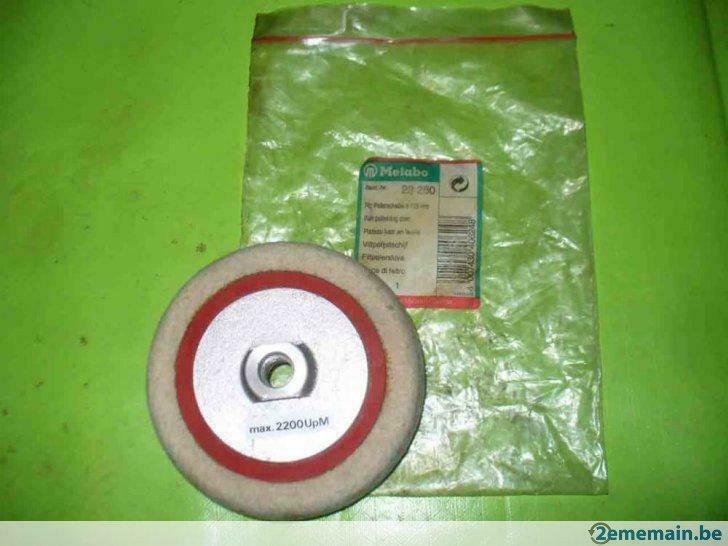 Metabo plateau feutre réf 23260 pour peau mouton, Bricolage & Construction, Enlèvement ou Envoi, Neuf, Moins de 600 watts, Ponceuse circulaire
