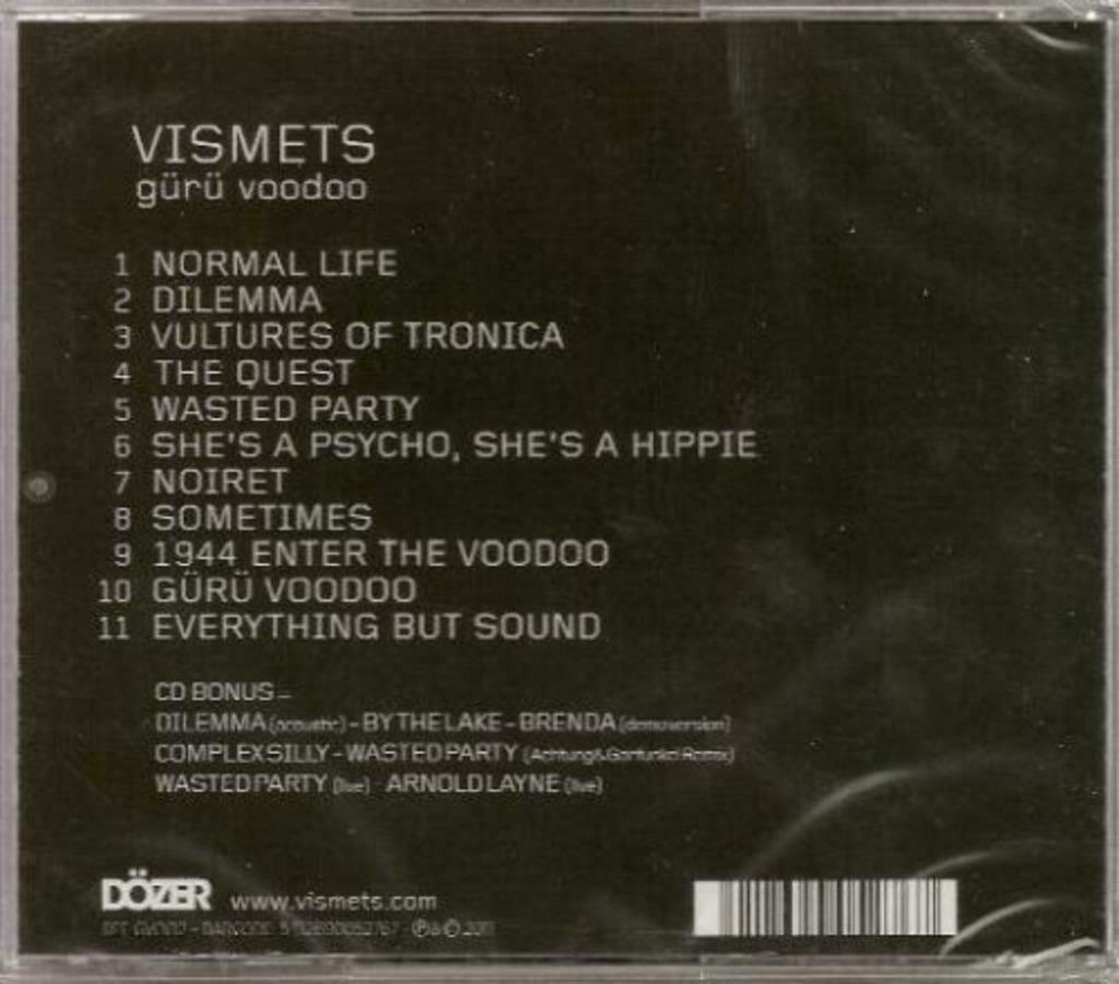 VISMETS ♠ GÜRÜ VOODOO - LIMITED EDITION 2CD-SET (NEW SEALED), CD & DVD, CD | Rock, Neuf, dans son emballage, Alternatif, Envoi